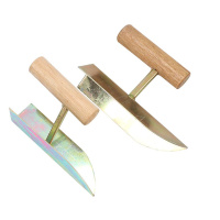 美瑞欧 阴阳角抹子抹泥刀 木柄小号阴角(1个)+木柄小号阳角(1个)长10.5cm(单位:套)