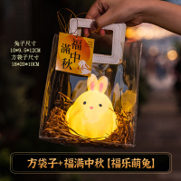 汇特益 中秋节小礼品花灯手工diy 福满中秋 [福乐萌兔]方袋 5套/组(单位:组)