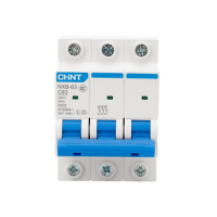 正泰(CHNT) 小型断路器 NXB-63 3P C63A(单位:个)货期4天