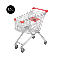 奥托多尔 手推车 购物手推车 60升标配 配4寸PVC轮(单位:个)