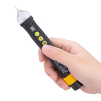 得力(deli) 非接触式测电笔 DL8011 12/48-1000V AC(黄)(单位:支)货期4天