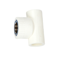 日丰(RIFENG) ppr水管配件 20ppr*4分(1/2)内丝三通 白色(单位:个)货期4天