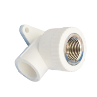 日丰(RIFENG) ppr水管配件 25ppr*4分(1/2)座弯 白色(单位:个)货期4天