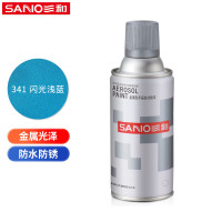 三和 金属自喷漆 金属漆 防锈漆 KA-NO.341闪光浅蓝 12支/件(单位:件)货期30天