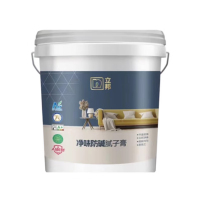 立邦(NipponPaint)净味防碱腻子膏 耐水防潮内墙面层收光腻子 环保墙体翻新修补腻子 20kg/桶(单位:桶)