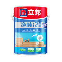 立邦(NipponPaint)净味120易施工水性木器漆 清漆面漆 通用型 实木家具翻新改色油漆 2.5KG(单位:桶)