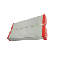 奥托多尔 铝合金人字梯梯头顶盖 1号标准梯头(36*15.5)带胶套+配铆钉三角加固片(单位:个)