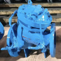 汇特益 多功能水泵控制阀 DN80 JD745X 长23.5cm 16公斤压力 碳钢材质 定制(单位:个)货期5天