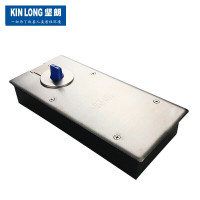 坚朗 地弹簧 HD205/14° 盖板不锈钢 有驻持 中文 不含地弹簧三配件 地盒深度51.3mm(单位:套)货期7天