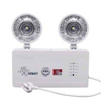 汇特益 LED消防应急灯双头应急照明灯安全出口楼道壁挂照明灯疏散通道灯 经典大圆头款 (单位:个)