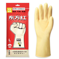 东方红 牛筋胶手套 升级版 大码 10双/件(单位:件)