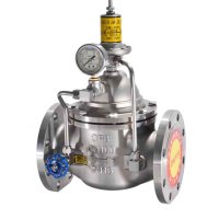 奥托多尔 304不锈钢泄压阀 500X-16P DN80 压力16Mpa 总长23.5cm(单位:个)