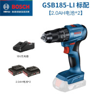 博世(BOSCH) 18V无刷锂电手电转 GSB185-LI 2*2.0AH (单位:台)
