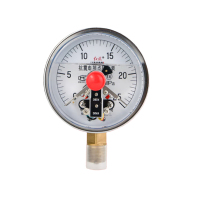 红旗 YTNXC-100耐震电接点压力表径向标准螺纹M20*1.5 0~2.5MPA(单位:个)货期9天