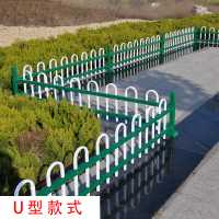 美瑞欧 草坪护栏 常规款 U型0.4米高含立柱 横竖杆厚0.45立柱厚0.6 3.05米长/套 17套/组 (单位:组)