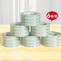 得力(deli) 透明胶带 NN30203 (6卷/ 筒) 宽48mm长60y厚50um (单位:筒)