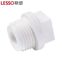 序号850 联塑(LESSO) ppr螺纹管管帽 4分 白色 dn1/2
