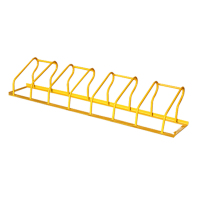 美瑞欧 卡位式电动车架 立式插入型电动车摆放架 2米4卡一体黄色 100个起订 (单位:个)