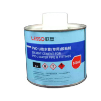 序号324 联塑(LESSO) PVC给水管胶粘剂 500ml毫升环保胶水(大瓶)起订10瓶(单位:瓶)货期4天