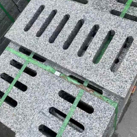 Hittery 花岗岩芝麻灰烧面盖板200*100*厚47mm 100块/组 定制(单位:块)货期7天