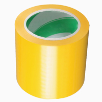 奥托多尔 黄色警示带交通反光膜反光贴反光带5S分区安全警戒带10CM*33M (单位:卷)