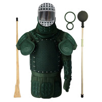 将灵起云 23款刺杀护具训练格斗对抗护具套装 总部大纲对抗演习训练12件套 JLYK-12 均码(单位:套)