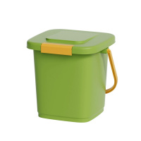 汇特益 密封带盖垃圾桶B款10升密封桶(绿色) 尺寸24.5*26*32.5cm 材质PP (单位:个)