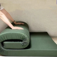 汇特益 军绿色床垫 加硬款5厘米(军绿色布套)120*200cm(单人床垫)F45舒适硬度推荐款(单位:张)