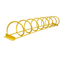 Hittery 环形停车架 自行车电动车通用 黄色 2.3米一组 定制 (单位:组)货期7天