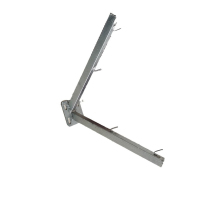 Hittery 防爬刺支架 安装支架护栏隔离栏防盗网支架 墙头V型支架 镀锌支架(单位:个)