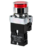 正泰(CHNT) 常闭按钮 红色带灯按钮 NP2-BW3462 24V 1常闭 LED(单位:只)