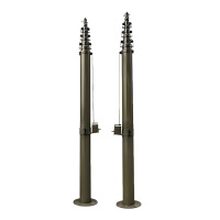 恒德升 可车载移动快装式野外拉练驻训 5米手动升降杆避雷针 HDS-YBS5(套)