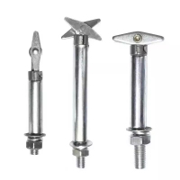 Hittery 剪刀型膨胀螺丝 国标M6*80(一袋10个)材质碳钢(单位:包)