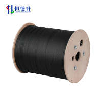 恒德升 HDS-A497S-GJYXCH-4B6-2KM FTTH入户光纤线电信级皮线光缆 4芯3钢丝 黑色 2000米