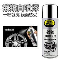 Hittery 普速 不锈钢镀铬自动喷漆 400ml/瓶 亮铬色(单位:瓶)