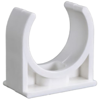 汇特益 Pvc管码 给水管U型管卡25mm--白色(单位:个)