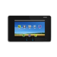 安居宝 7寸触摸屏可视分机 AJB-FJ11CC9B AJB-FJ11CCI9B 7寸 黑色(单位:台)