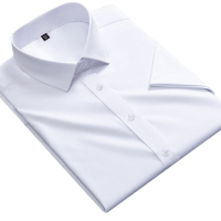 汇特益 短袖衬衫 男装 白色 码数有M-5XL 可选(单位:件)