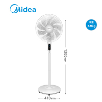 美的(Midea)电风扇家用遥控定时落地扇卧室客厅变频落地大风力电扇 FS40-18AR