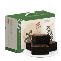 雅觅 九黑谷物方糕 黑芝麻桑葚黑枸杞营养搭配蛋糕零食 新中式糕点 660g