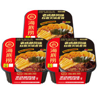 海底捞自热火锅自煮锅宿舍夜宵方便速食旅游加班户外代餐饭 老成都300g*3盒