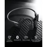 韶音(SHOKZ)OpenRun 开放式蓝牙骨传导运动耳机 防汗内置麦克风 S803 黑色 标准版