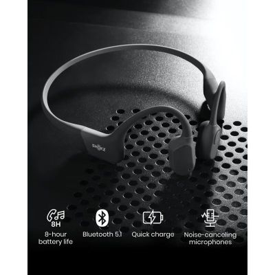 韶音(SHOKZ)OpenRun 开放式蓝牙骨传导运动耳机 防汗内置麦克风 S803 黑色 标准版