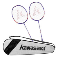 川崎(KAWASAKI)羽毛球双拍超轻男女羽毛球对拍入门级训练双拍 UNITE Power-001 紫色