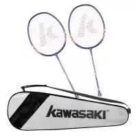 川崎(KAWASAKI)羽毛球双拍超轻男女羽毛球对拍入门级训练双拍 UNITE Power-001 紫色