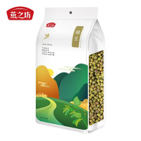 燕之坊绿豆1kg袋装甄选产地东北绿豆糕点烘焙清凉消暑囤货 [2斤装丨易煮出沙]绿豆1kg/袋
