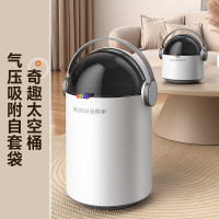 佳帮手客厅垃圾桶带盖家用卧室卫生间厕所厨房翻盖气压垃圾桶大号10L