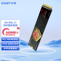 忆捷(EAGET)SSD固态硬盘 GS700L精选长江存储晶圆 国产TLC颗粒 M.2接口(NVMe协议) 2TB