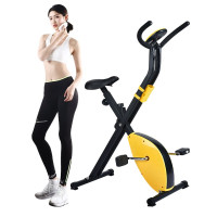 宏太HTASK健身单车可折叠设计占地小健身室内织带健身车 X-BIKE HT-02SB