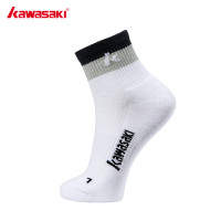川崎(KAWASAKI)运动产品 运动中袜LX-WZ055 白色